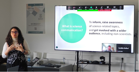 Expert-led session introducing key concepts and practices in science communication.